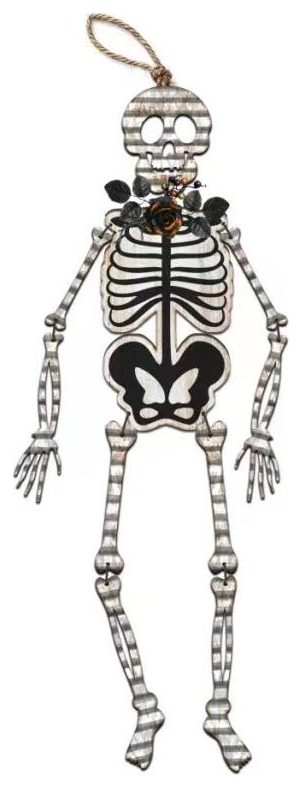 Hanging skeleton decoration